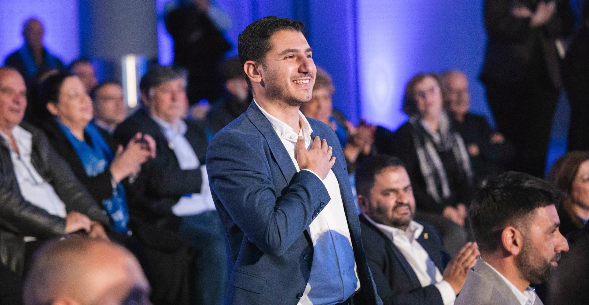 &Delta;ή&mu;&omicron;&sigmaf; &Gamma;&epsilon;&omega;&rho;&gamma;&iota;ά&delta;&eta;&sigmaf;: &laquo;&Alpha;&pi;&omicron;&sigma;&tau;&omicron;&lambda;ή &mu;&omicron;&upsilon; &epsilon;ί&nu;&alpha;&iota; &nu;&alpha; &phi;έ&rho;&omega; &tau;&eta; &nu;έ&alpha; &gamma;&epsilon;&nu;&iota;ά &kappa;&omicron;&nu;&tau;ά &sigma;&tau;&eta;&nu; &Kappa;&epsilon;&rho;ύ&nu;&epsilon;&iota;&alpha;&raquo;