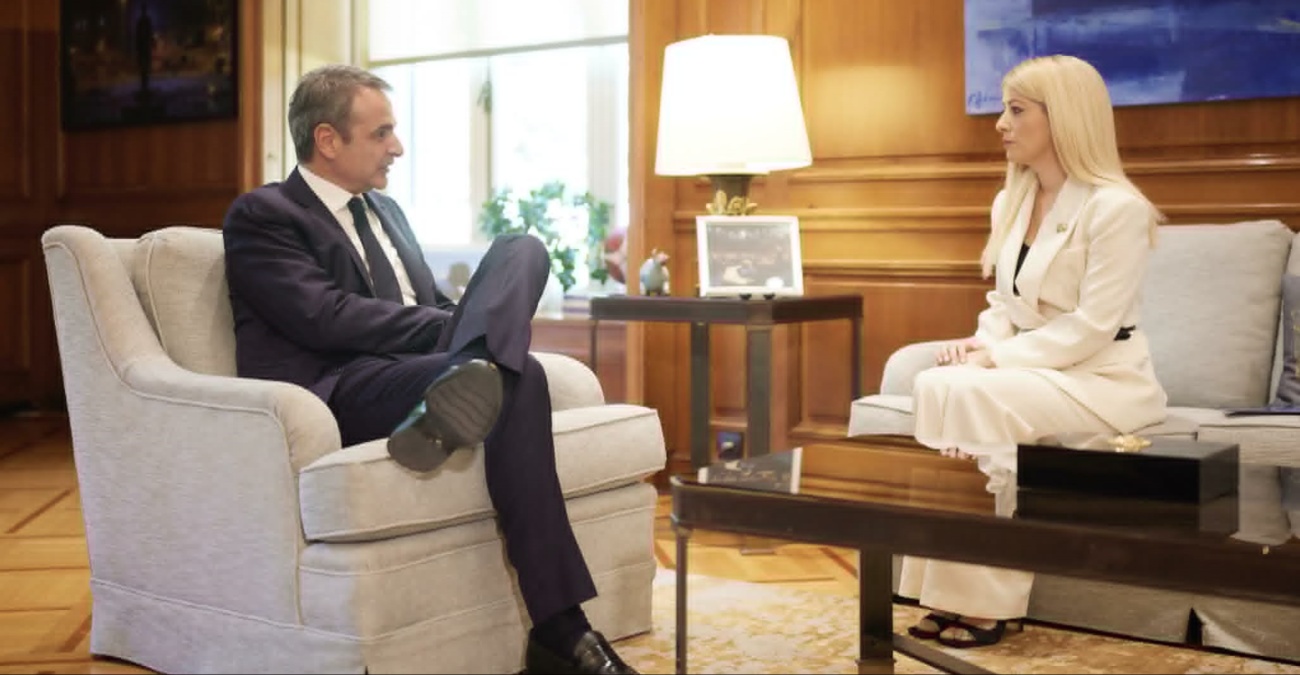 Αννίτα Δημητρίου – Κυριάκος Μητσοτάκης: Κοινό μήνυμα σταθερότητας, ασφάλειας και στρατηγικής συνεργασίας