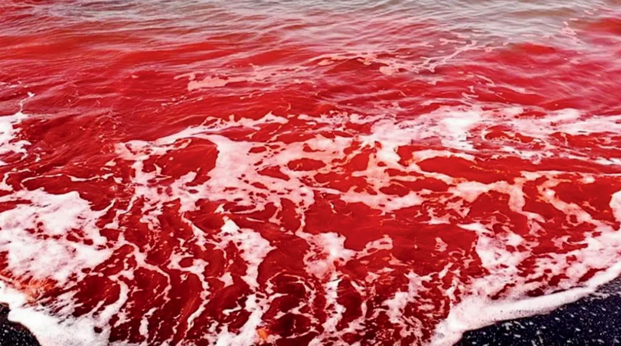 Η βροχή βάφτηκε κόκκινη στο Ιράν – Εντυπωσιακές εικόνες