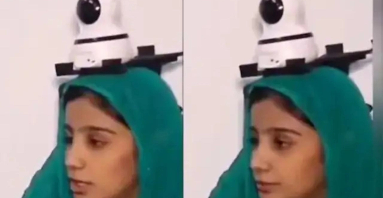 Bίντεο: Πατέρας στο Πακιστάν έβαλε κάμερα στο κεφάλι της κόρης του για να την παρακολουθεί: «Δεν έχω θέμα»