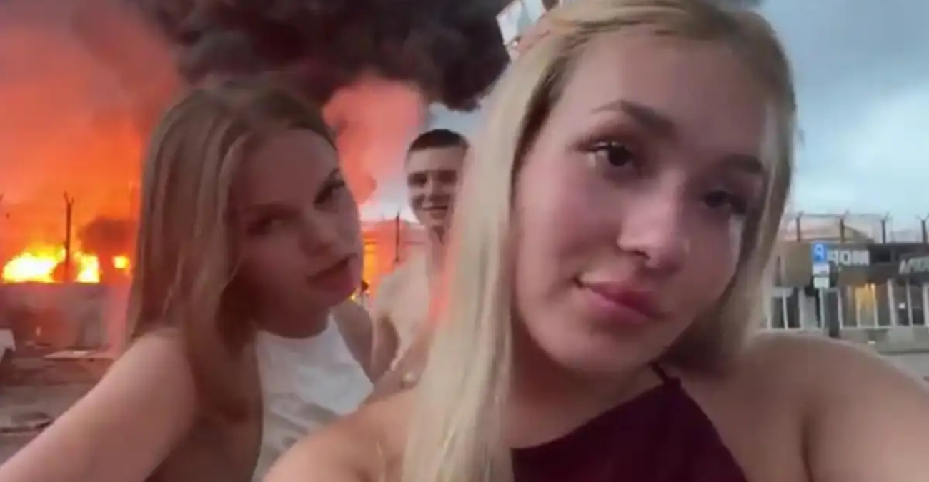 Συνελήφθησαν δύο Ρωσίδες influencers που έβγαλαν βίντεο TikTok μπροστά σε φλεγόμενο διυλιστήριο μετά από ουκρανική επίθεση