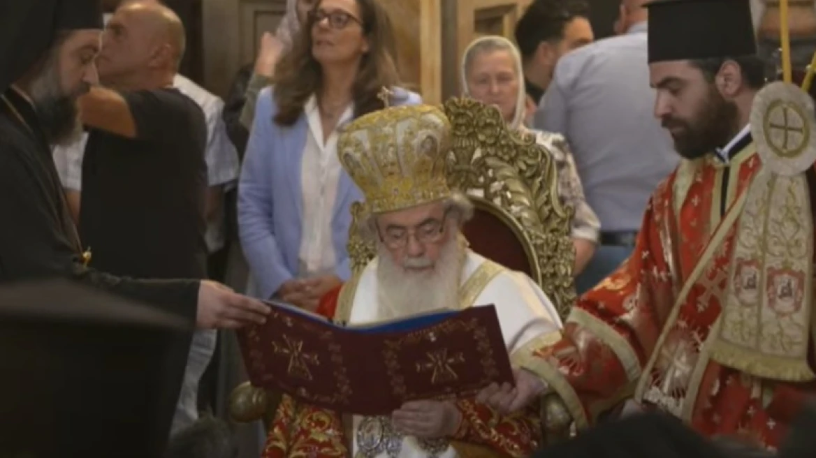 Στα Ιεροσόλυμα η χειροτονία του Αρχιεπισκόπου Σινά Συμεών Στα Ιεροσόλυμα η χειροτονία του Αρχιεπισκόπου Σινά Συμεών