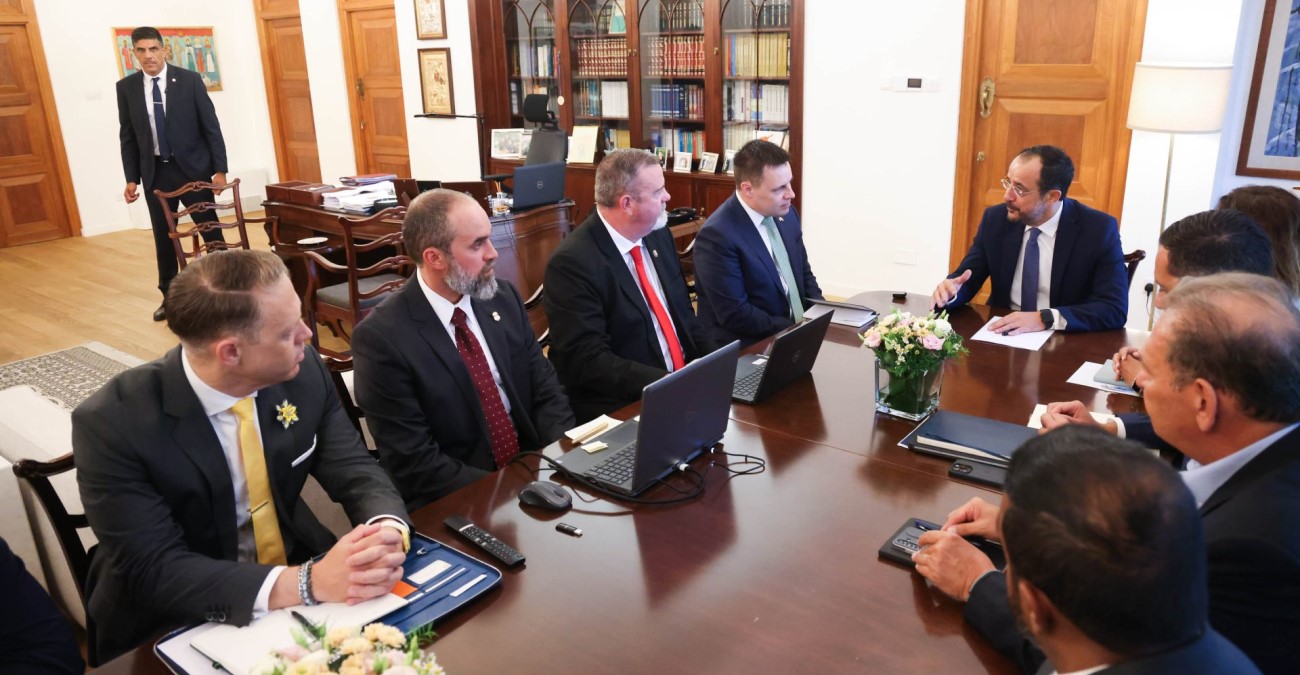Συνάντηση ΠτΔ με ομάδα ATF: «Εξαιρετική η συνεργασία - Ανυπομονώ να σας παρουσιάσω τα επίσημα πορίσματα και την προέλευση της πυρκαγιάς»