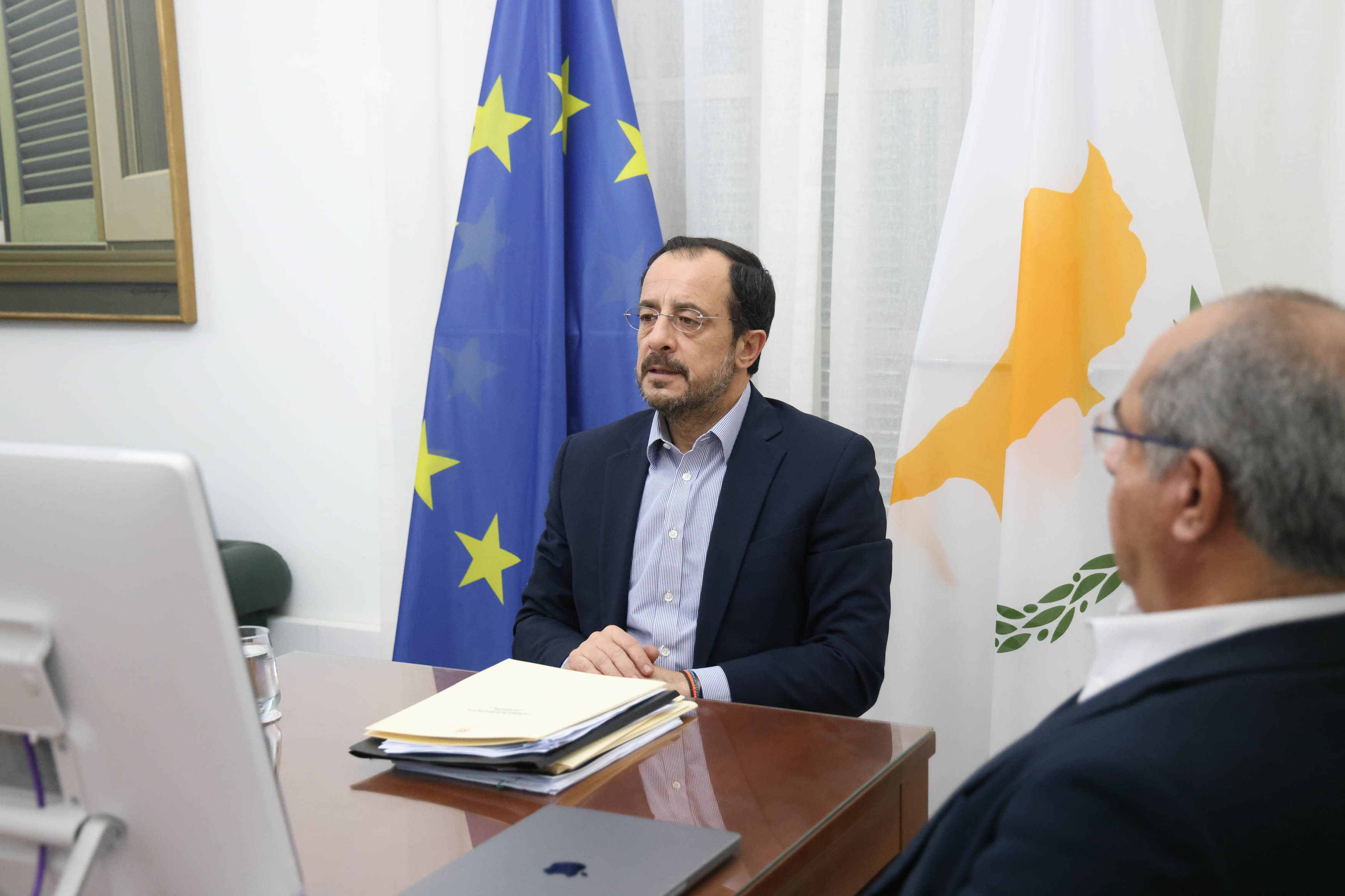 Ο Πρόεδρος Χριστοδουλίδης στη «Συμμαχία των Προθύμων» για την Ουκρανία – Στήριξη στις προσπάθειες για δίκαιη ειρήνη