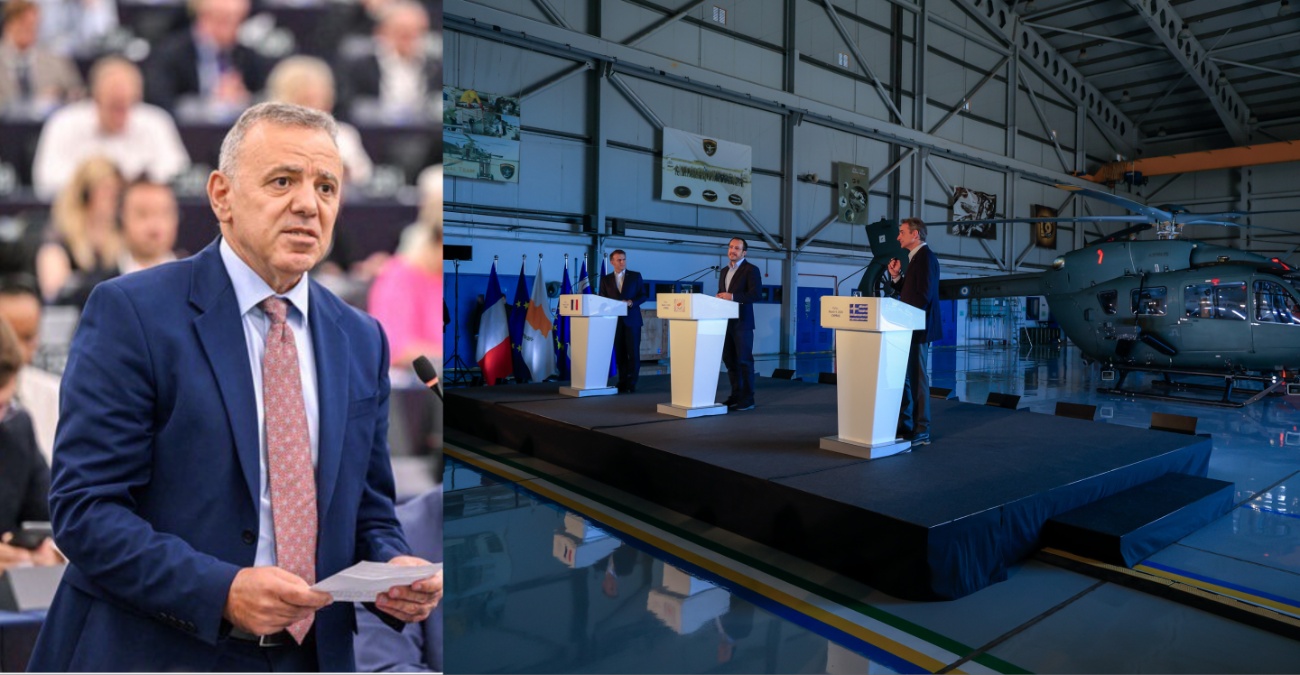 &laquo;Ό&pi;&omicron;&iota;&omicron;&sigmaf; &epsilon;&pi;&iota;&tau;ί&theta;&epsilon;&tau;&alpha;&iota; &sigma;&tau;&eta;&nu; &Kappa;ύ&pi;&rho;&omicron;, &epsilon;&pi;&iota;&tau;ί&theta;&epsilon;&tau;&alpha;&iota; &sigma;&tau;&eta;&nu; &Epsilon;&upsilon;&rho;ώ&pi;&eta;&raquo;: &Eta;&chi;&eta;&rho;ή &pi;&alpha;&rho;έ&mu;&beta;&alpha;&sigma;&eta; &Kappa;. &Mu;&alpha;&upsilon;&rho;ί&delta;&eta; &sigma;&tau;&omicron; &Sigma;&tau;&rho;&alpha;&sigma;&beta;&omicron;ύ&rho;&gamma;&omicron;