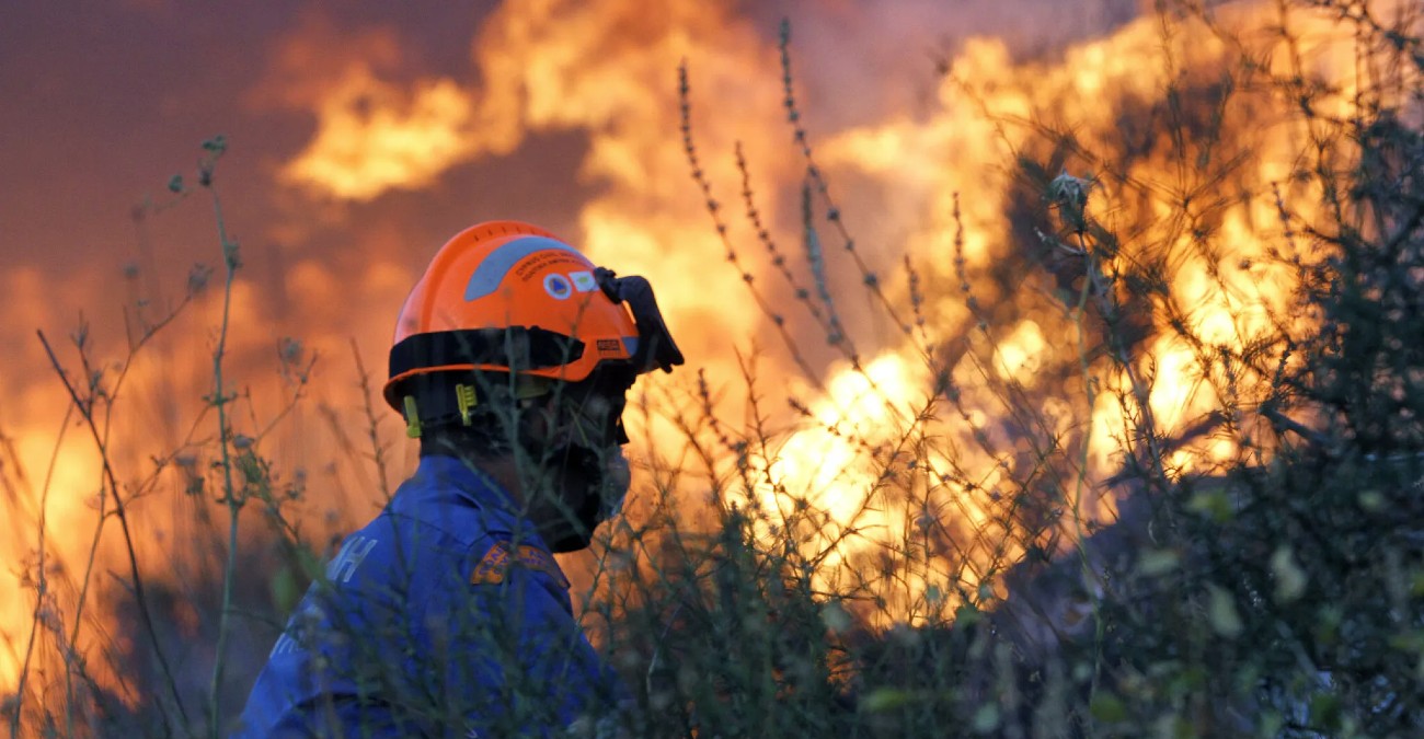 Ξέσπασε πυρκαγιά σε περιοχή της επ. Λεμεσού - Δείτε φωτογραφία