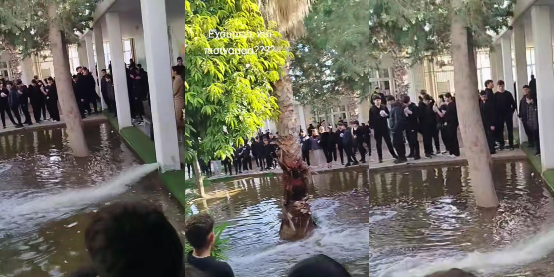 &Chi;ά&omicron;&sigmaf; &sigma;&epsilon; &sigma;&chi;&omicron;&lambda;&epsilon;ί&omicron;: Έ&gamma;&iota;&nu;&epsilon; &alpha;&upsilon;&tau;&omicron;&sigma;&chi;έ&delta;&iota;&alpha;&hellip; &lambda;ί&mu;&nu;&eta; &eta; &alpha;&upsilon;&lambda;ή - &laquo;Έ&chi;&omicron;&upsilon;&mu;&epsilon; &pi;&iota;&sigma;ί&nu;&alpha;&raquo; - &Tau;&omicron; viral &beta;ί&nu;&tau;&epsilon;&omicron; &tau;&omega;&nu; &mu;&alpha;&theta;&eta;&tau;ώ&nu;