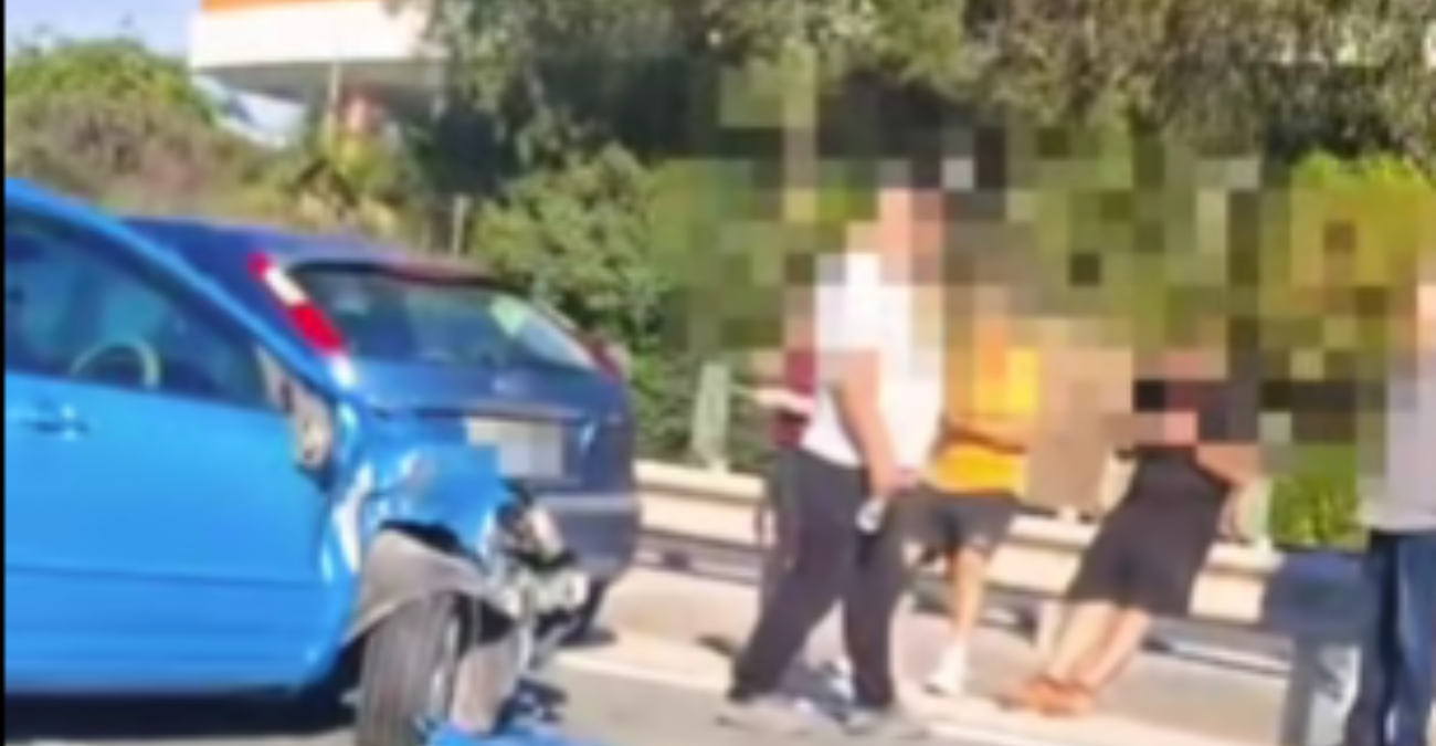 Τροχαίο μπλόκαρε την είσοδο της πρωτεύουσας - Βίντ