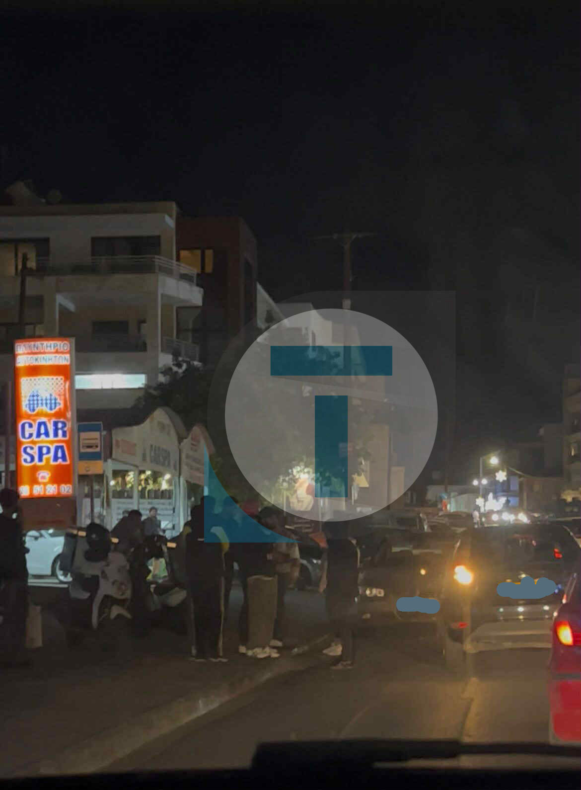 Τροχαίο ατύχημα στη Λευκωσία – Διαπληκτίστηκαν μετά τη σύγκρουση -Δείτε φωτογραφία