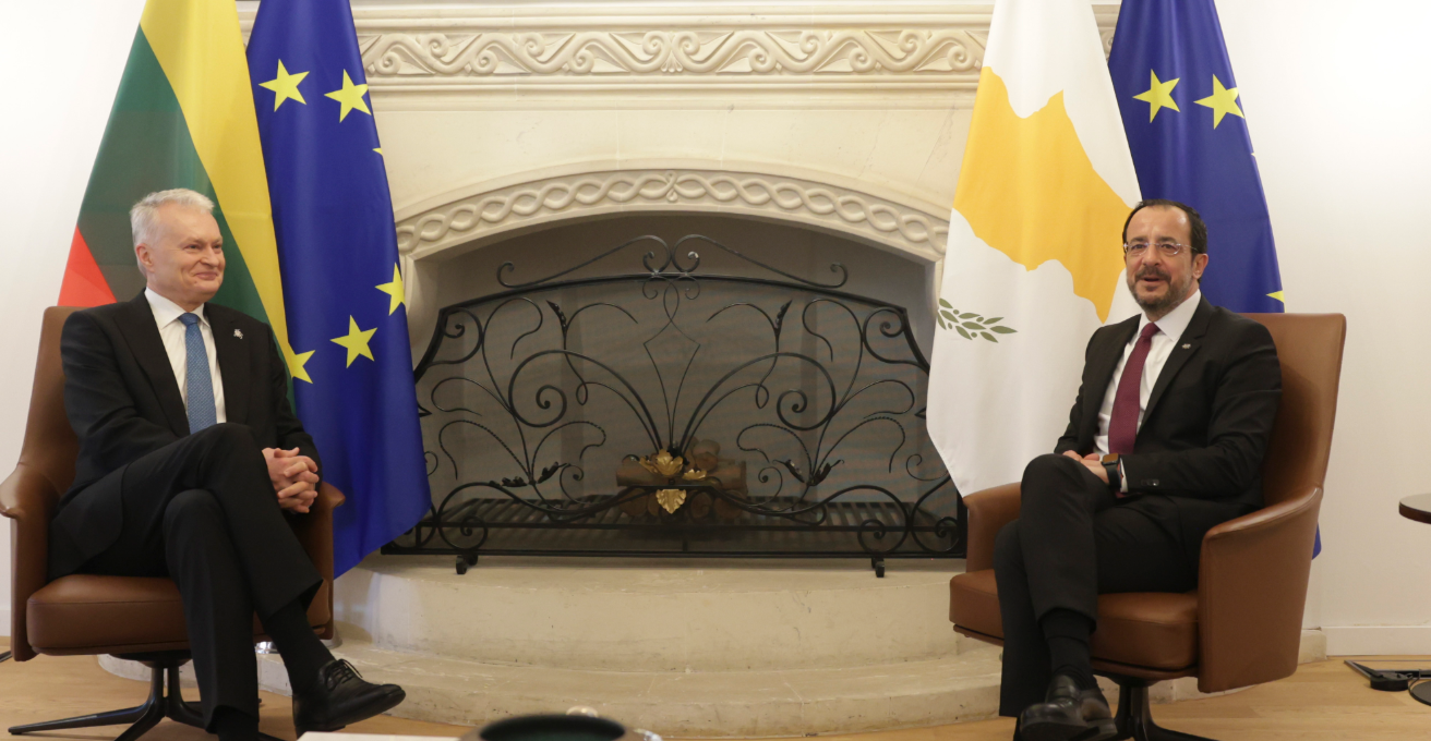 ΠτΔ: Κοινή βούληση Κύπρου και Λιθουανίας για ενίσχυση των μεταξύ τους σχέσεων - Δείτε φωτογραφίες