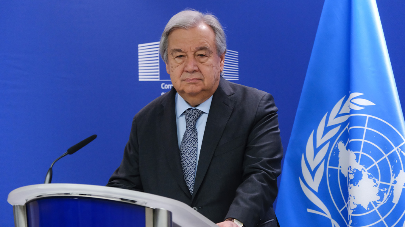 O Γκουτέρες καταδικάζει την επίθεση της Ρωσίας με drones και πυραύλους στην Ουκρανία