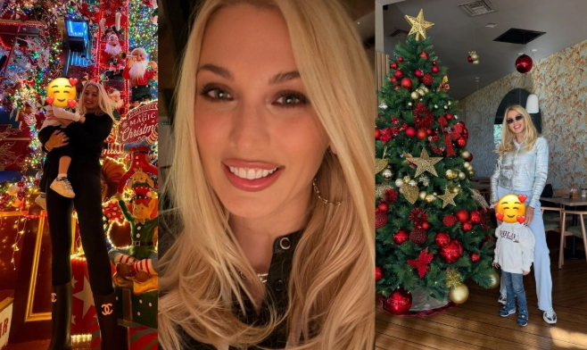 Σπυροπούλου: Μαγικές στιγμές με τον σύζυγο και τα παιδιά της – Οι απίθανες χριστουγεννιάτικες φωτoγραφίες