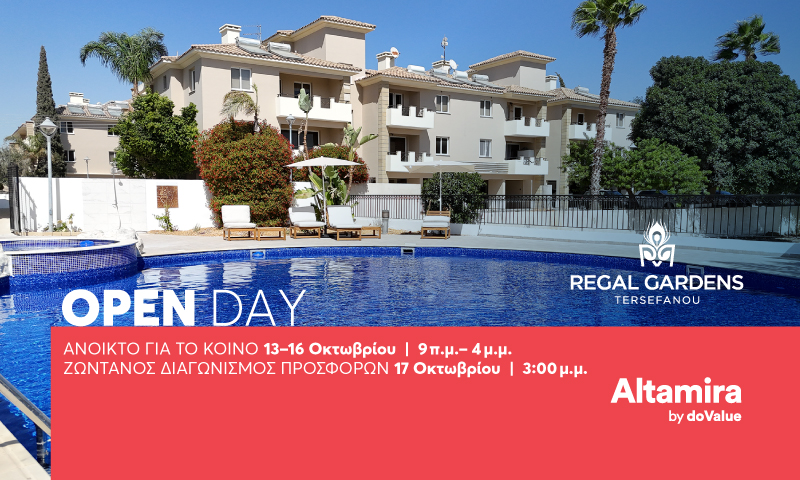 Νέο Open Day Live Bidding Event από την Altamira στο Regal Gardens