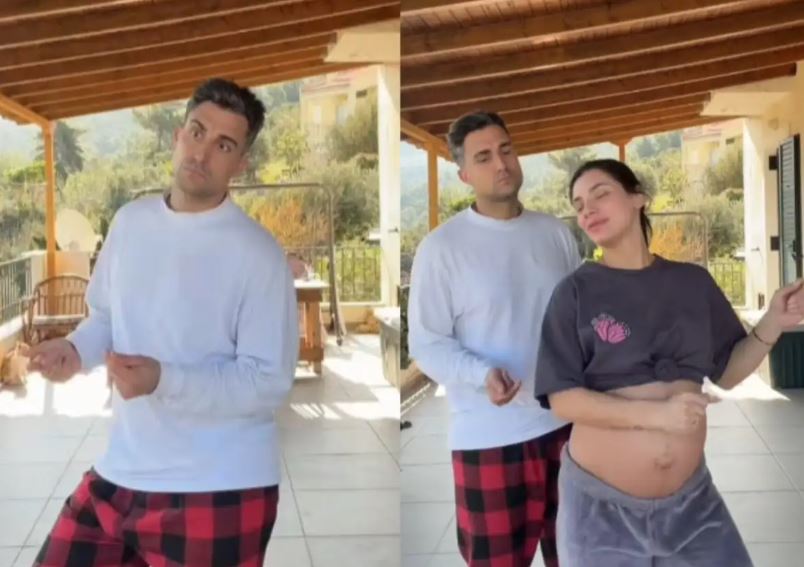 Σάκης Κατσούλης και Μαριαλένα Ρουμελιώτη: «Εμείς τώρα θα γίνουμε γονείς;» – Το βίντεο στο Tik Tok