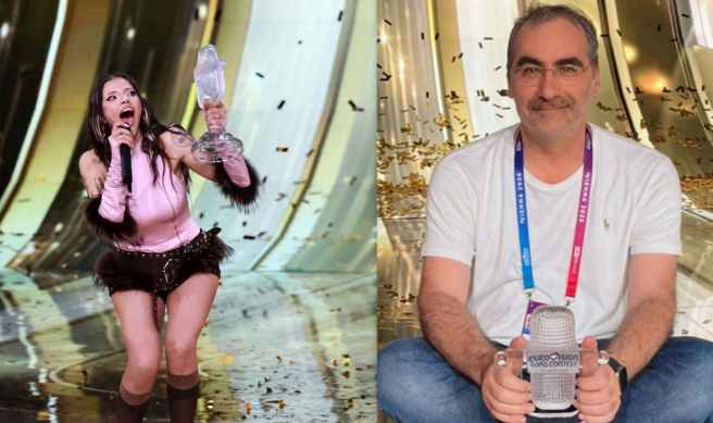 &Delta;&eta;&mu;ή&tau;&rho;&eta;&sigmaf; &Kappa;&omicron;&nu;&tau;ό&pi;&omicron;&upsilon;&lambda;&omicron;&sigmaf;: &Omicron; Έ&lambda;&lambda;&eta;&nu;&alpha;&sigmaf; &sigma;&upsilon;&nu;&theta;έ&tau;&eta;&sigmaf; &pi;ί&sigma;&omega; &alpha;&pi;ό &tau;&omicron; Bangaranga &kappa;&alpha;&iota; &tau;&eta; &beta;&alpha;&sigma;ί&lambda;&iota;&sigma;&sigma;&alpha; &tau;&eta;&sigmaf; Eurovision