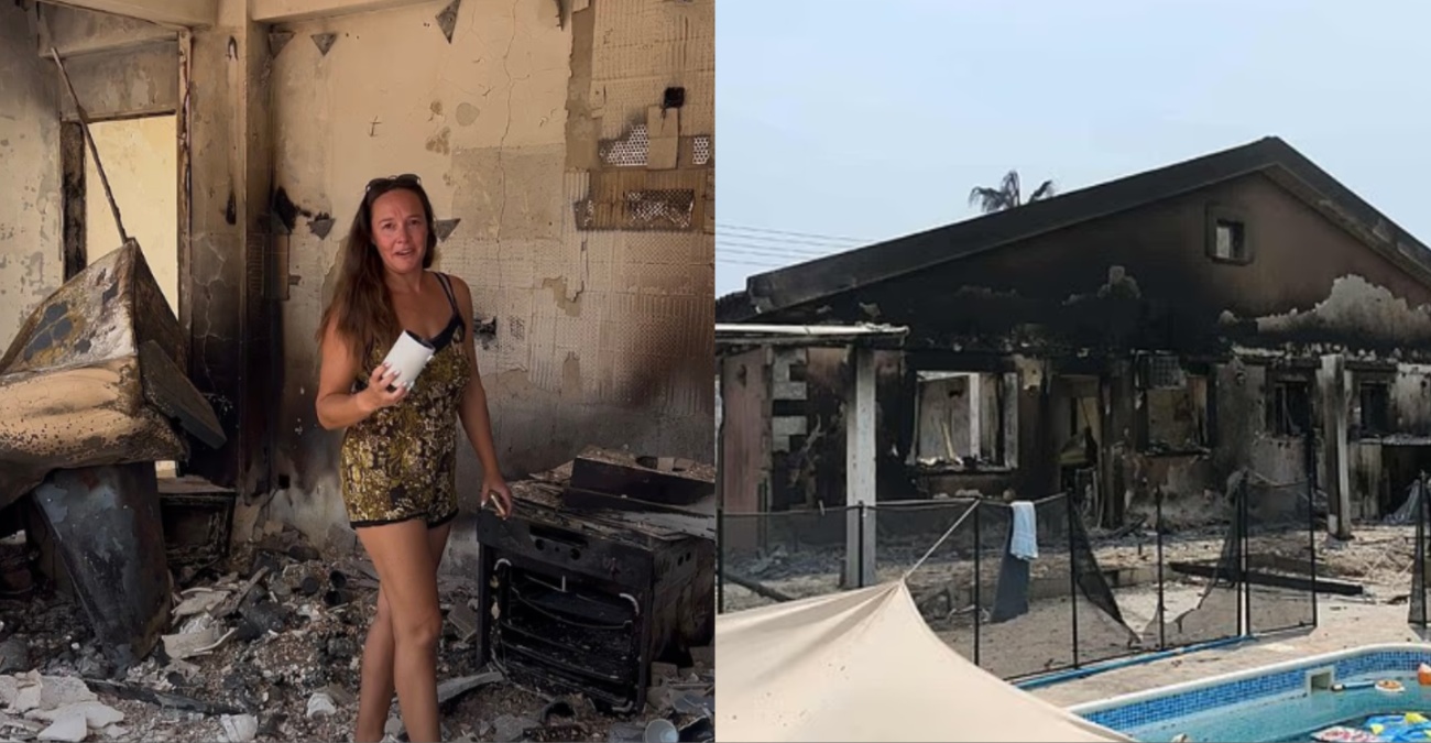 «Δεν έμεινε τίποτα»: Με δάκρυα στα μάτια ζευγάρι περιγράφει πώς είδε το σπίτι του να παραδίδεται στις φλόγες «Δεν έμεινε τίποτα»: Με δάκρυα στα μάτια ζευγάρι περιγράφει πώς είδε το σπίτι του να παραδίδεται στις φλόγες