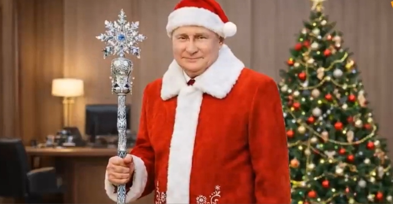 Το Sputnik έντυσε Άγιο Βασίλη μέσω AI τον Πούτιν και «μοίρασε δώρα» σε Τραμπ, Ερντογάν και Ζελένσκι Το Sputnik έντυσε Άγιο Βασίλη μέσω AI τον Πούτιν και «μοίρασε δώρα» σε Τραμπ, Ερντογάν και Ζελένσκι