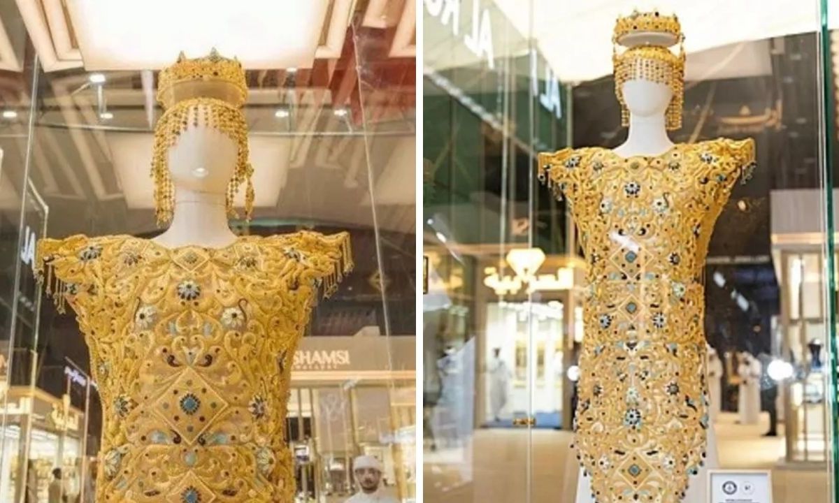Αυτό είναι το πιο ακριβό φόρεμα στον κόσμο – Ζυγίζει 10 κιλά και η τιμή του είναι απίστευτη Αυτό είναι το πιο ακριβό φόρεμα στον κόσμο – Ζυγίζει 10 κιλά και η τιμή του είναι απίστευτη
