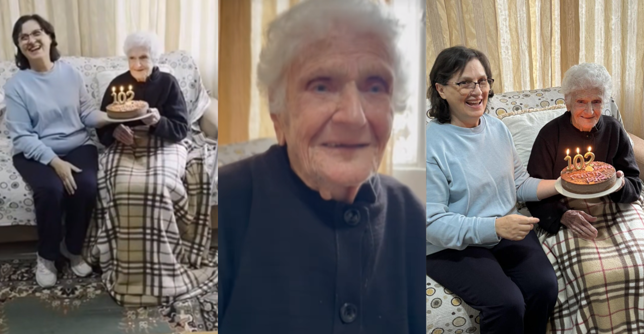Συγκίνηση στην Πάφο: Η γιαγιά Κατίνα έκλεισε τα 102 και μας θύμισε τι σημαίνει οικογένεια - Απέκτησε 23 δισέγγονα - Βίντεο και Φωτογραφίες