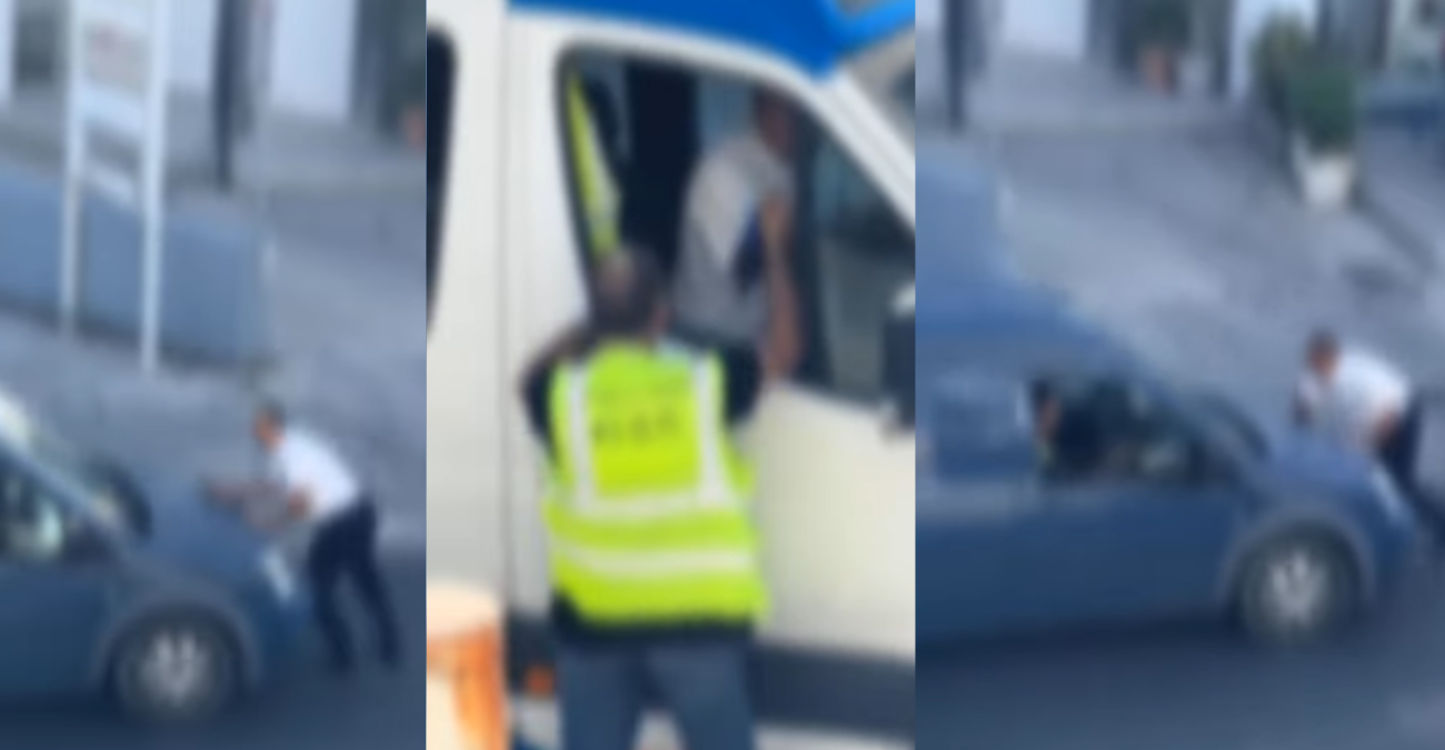 Άνδρας δέχεται επίθεση και στη συνέχεια παρασύρεται από όχημα Άνδρας δέχεται επίθεση και στη συνέχεια παρασύρεται από όχημα