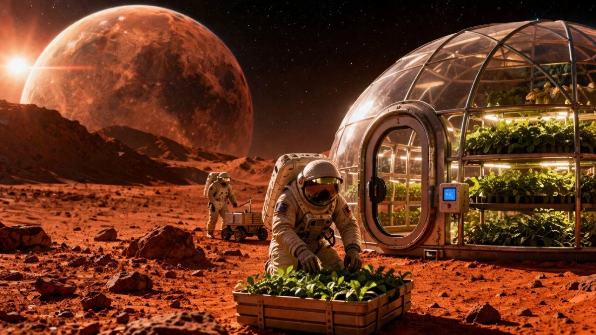 Η NASA δίνει 750.000 δολάρια για ένα...πιάτο φαγητό στον Άρη - Βίντεο
