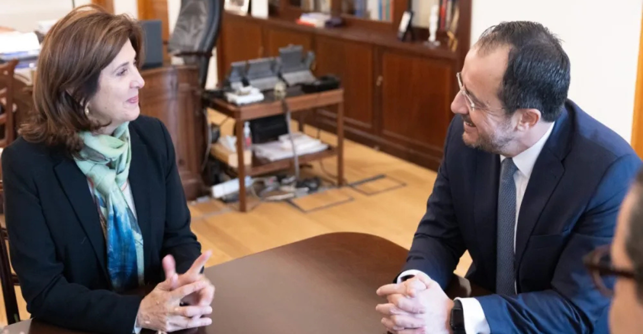 Στην Κύπρο την ερχόμενη εβδομάδα η Ολγκίν για συναντήσεις Στην Κύπρο την ερχόμενη εβδομάδα η Ολγκίν για συναντήσεις
