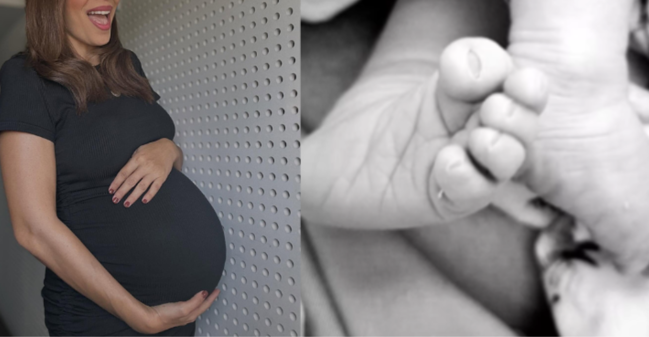 Γεννητούρια για Κύπρια ηθοποιό – Οι πρώτες τρυφερές στιγμές με το νεογέννητο