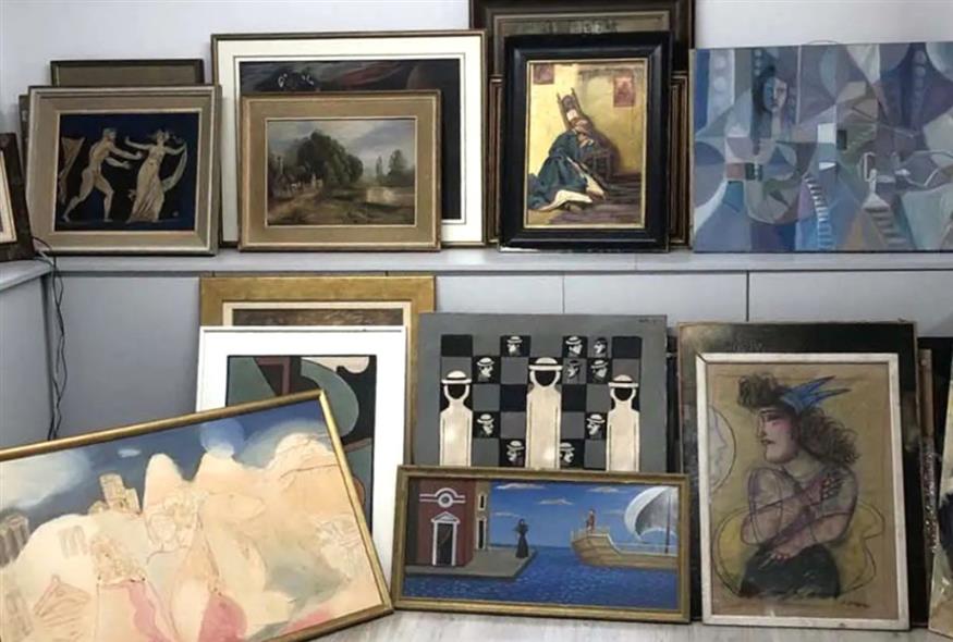 Κύκλωμα στην Ελλάδα με εκατοντάδες πλαστούς πίνακες ζωγραφικής – Είχαν Φασιανό και Παρθένη