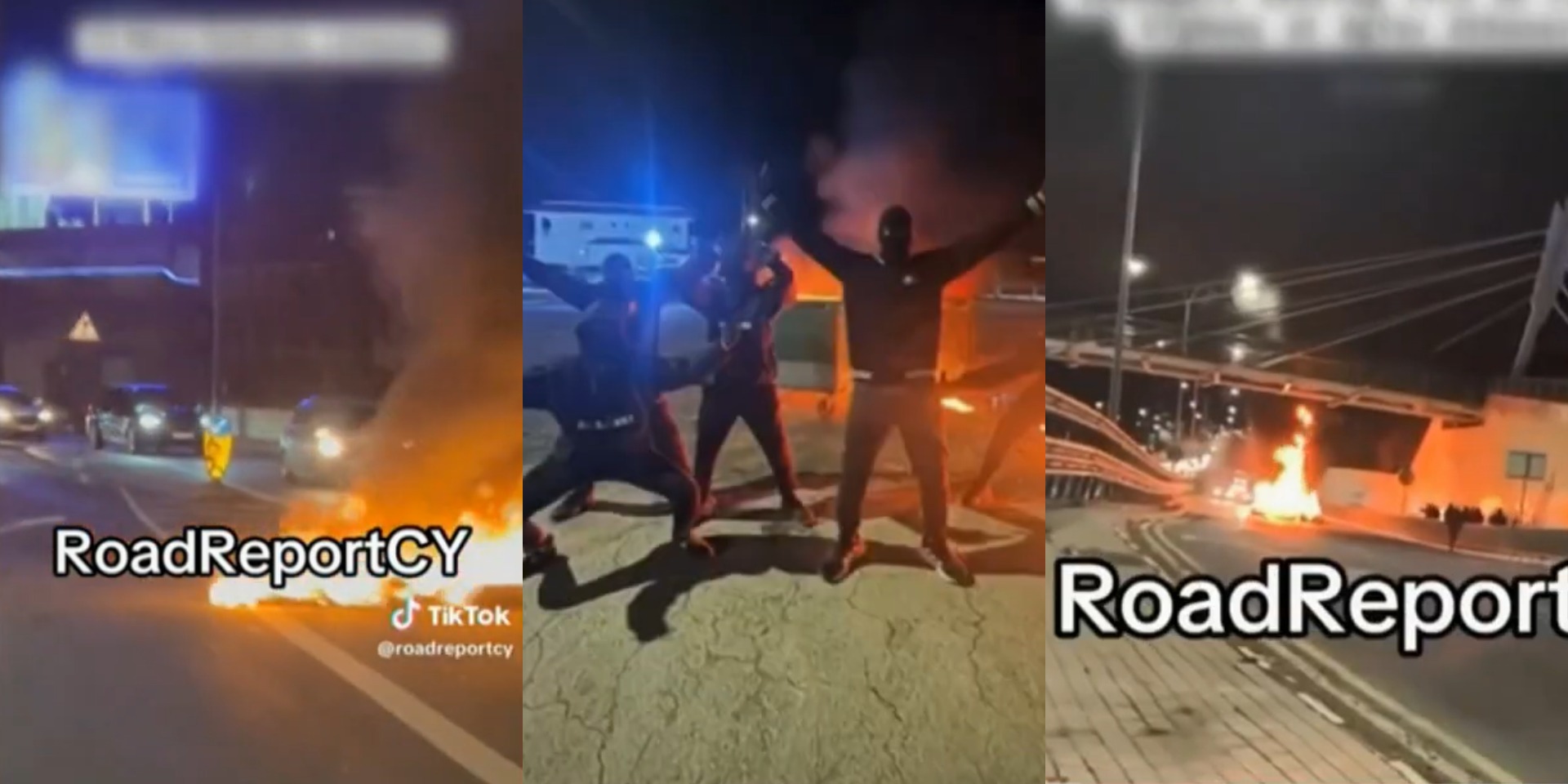 VIDEO: Έκαναν τη «νύχτα μέρα» στη Λεμεσό – Άγριες επιθέσεις κατά αστυνομικών