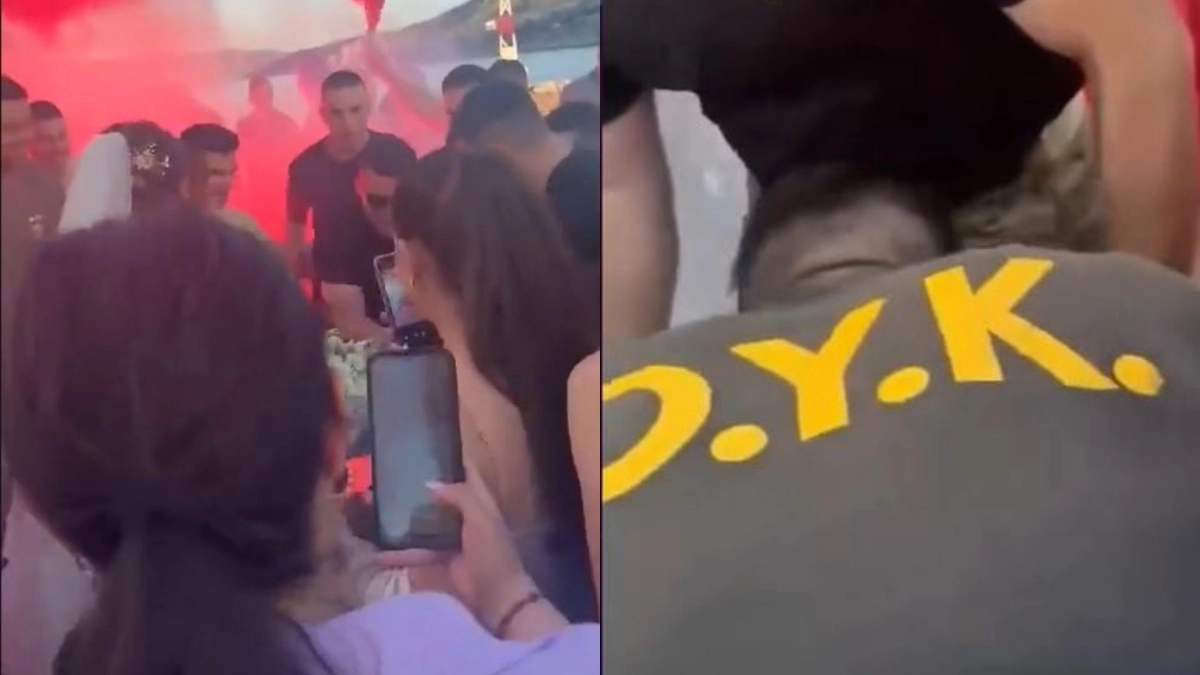 Το viral βίντεο με τον γαμπρό και τους φίλους του