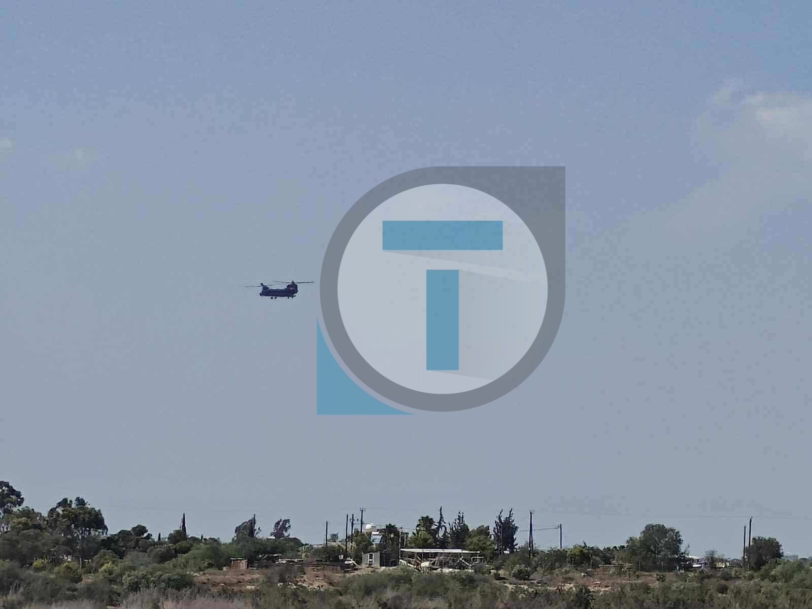 Ανησυχία από πτήση ελικοπτέρου πάνω από περιοχή της Κύπρου Ανησυχία από πτήση ελικοπτέρου πάνω από περιοχή της Κύπρου