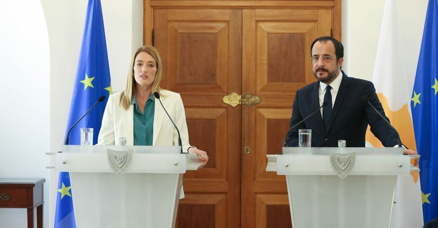 Συναντιέται με τον ΠτΔ το Σάββατο στην Κύπρο η Ρομπέρτα Μέτσολα
