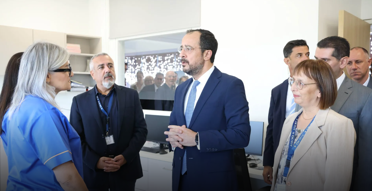 Διαμαρτυρία λίγο πριν τα εγκαίνια του νέου Κέντρου Υγείας στο Ακάκι