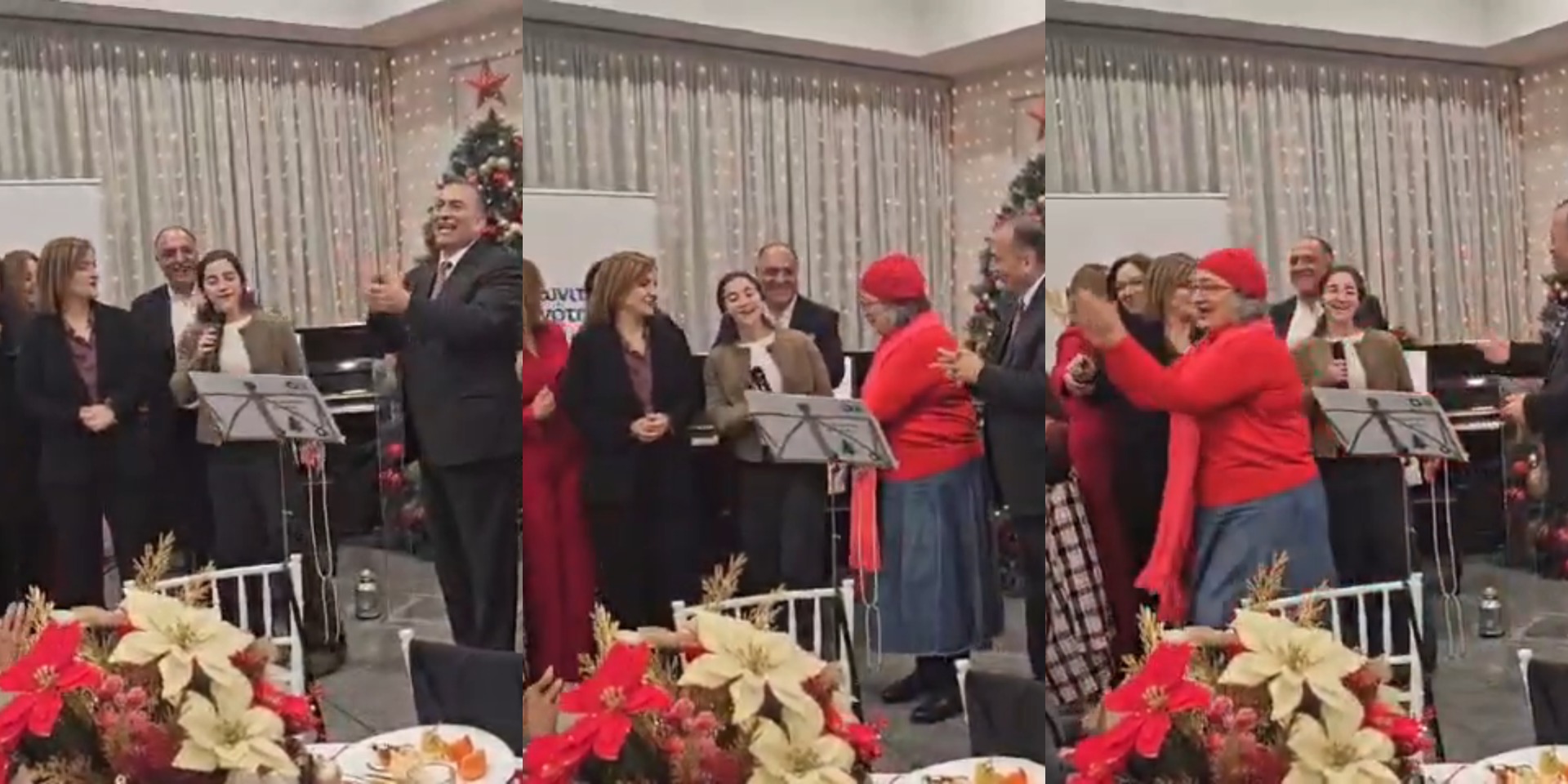 VIDEO: &laquo;&Sigma;&kappa;ό&rho;&pi;&iota;&sigma;&epsilon; &chi;&alpha;&mu;ό&gamma;&epsilon;&lambda;&alpha;&raquo; &eta; &kappa;ό&rho;&eta; &tau;&omicron;&upsilon; &Pi;&tau;&Delta;, &Kappa;&alpha;&tau;&epsilon;&rho;ί&nu;&alpha; - &Tau;&rho;&alpha;&gamma;&omicron;ύ&delta;&eta;&sigma;&epsilon; &tau;&omicron; &laquo;We Wish You a Merry Christmas&raquo;