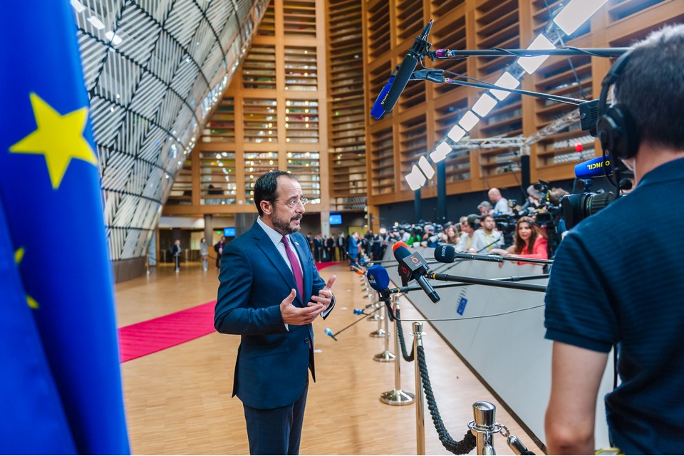 Πρόεδρος Χριστοδουλίδης: Ο Μακρόν είπε στον Ερντογάν πως η πρόοδος στα ευρωτουρκικά περνά από Κυπριακό