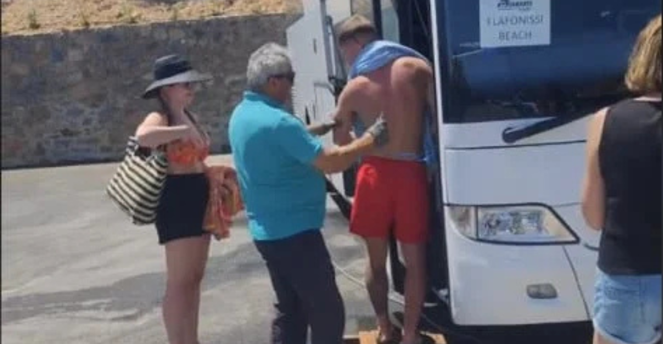 Η απίστευτη πατέντα ενός οδηγού λεωφορείου στην Κρήτη που έγινε viral Η απίστευτη πατέντα ενός οδηγού λεωφορείου στην Κρήτη που έγινε viral