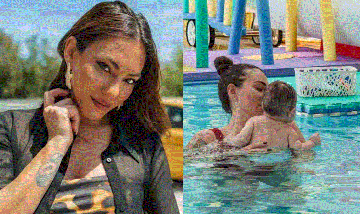 Ευρυδίκη Βαλαβάνη: Ξεκίνησε κολυμβητήριο με τον μπέμπη της