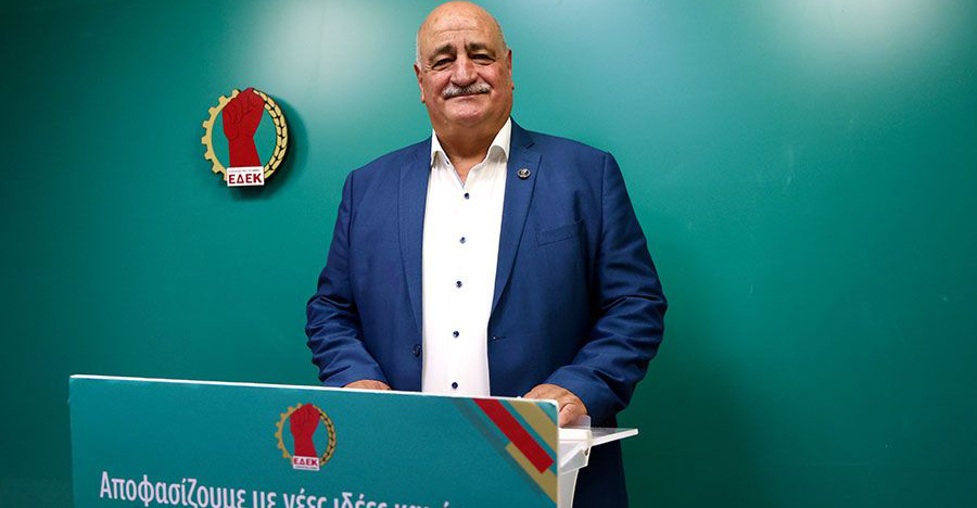 «Έχω λάβει διαβεβαίωση από τον Πρόεδρο Χριστοδουλίδη ότι δεν υπάρχουν στελέχη του ΕΛΑΜ στο κυβερνητικό σχήμα»