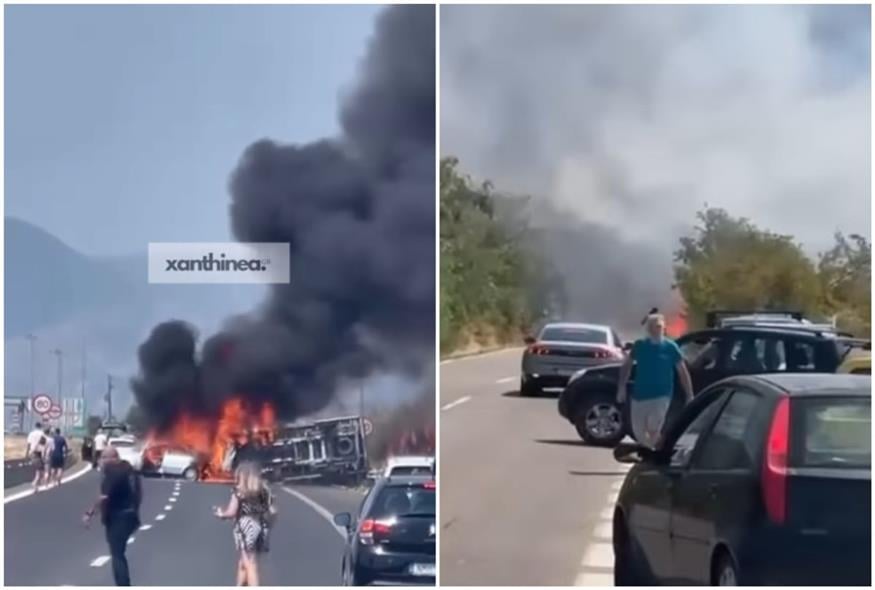 Τρομαχτικό δυστύχημα: Τρεις νεκροί μετά από σύγκρουση φορτηγού με ΙΧ στην Εγνατία – Απανθρακώθηκαν ακαριαία Τρομαχτικό δυστύχημα: Τρεις νεκροί μετά από σύγκρουση φορτηγού με ΙΧ στην Εγνατία – Απανθρακώθηκαν ακαριαία