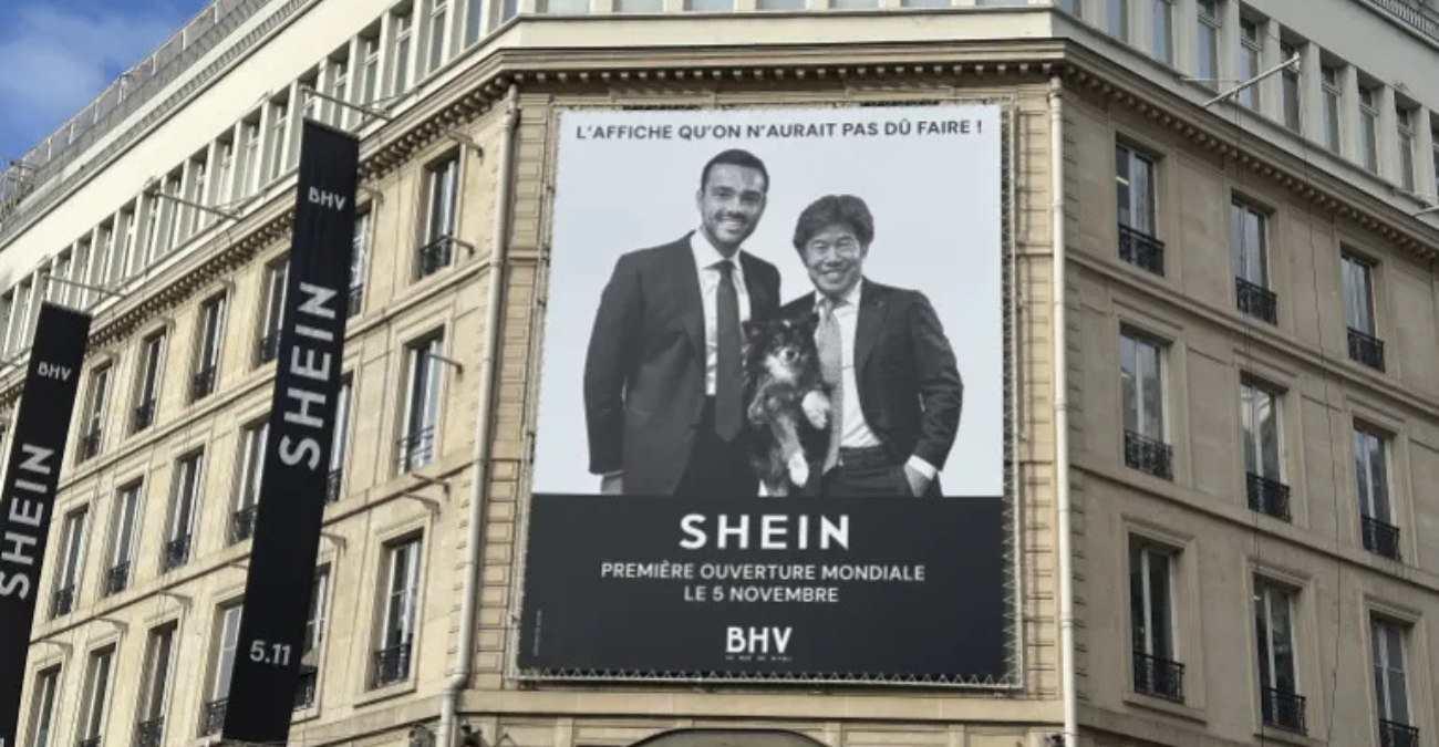 Η Shein άνοιξε το πρώτο της κατάστημα και ξέσπασε θύελλα αντιδράσεων στο Παρίσι