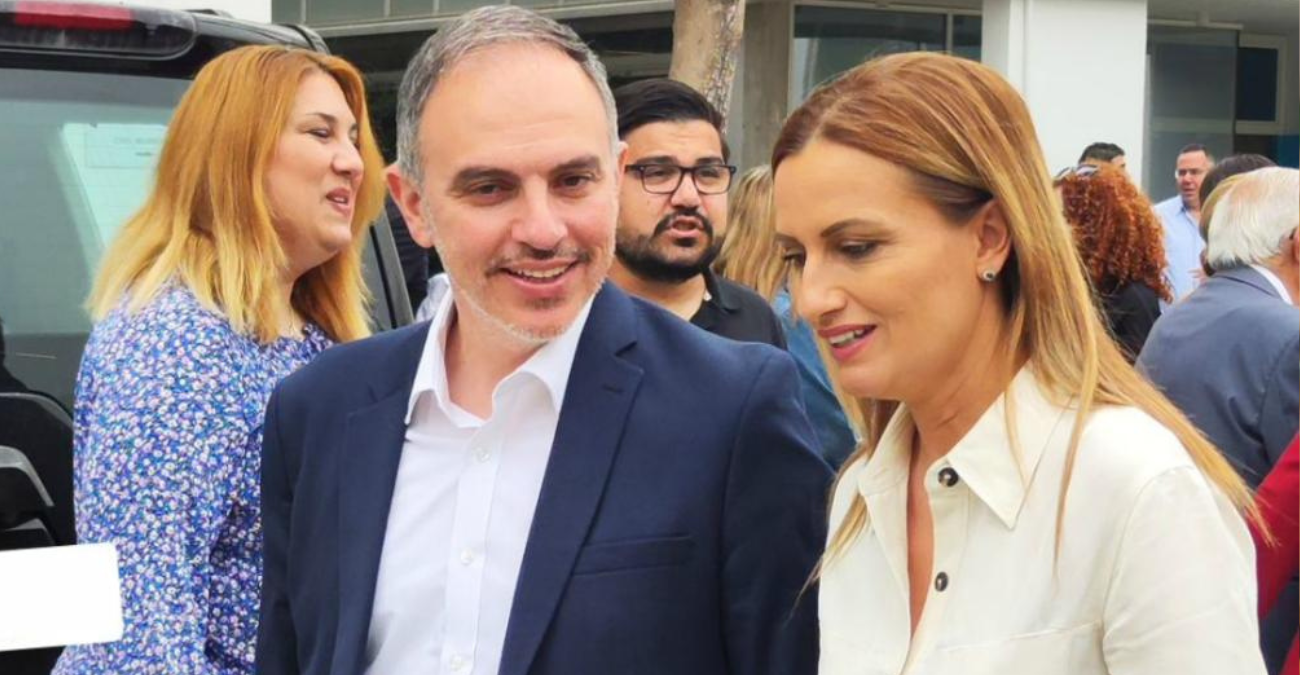 Περήφανη η Γωγώ Αλεξανδρινού για τον σύζυγο της: «Δεν είμαι η πρώτη κυρία της Λευκωσίας»