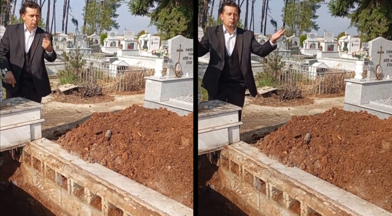 VIDEO: Νεκροθάφτης μιλάει τη γλώσσα της αλήθειας VIDEO: Νεκροθάφτης μιλάει τη γλώσσα της αλήθειας
