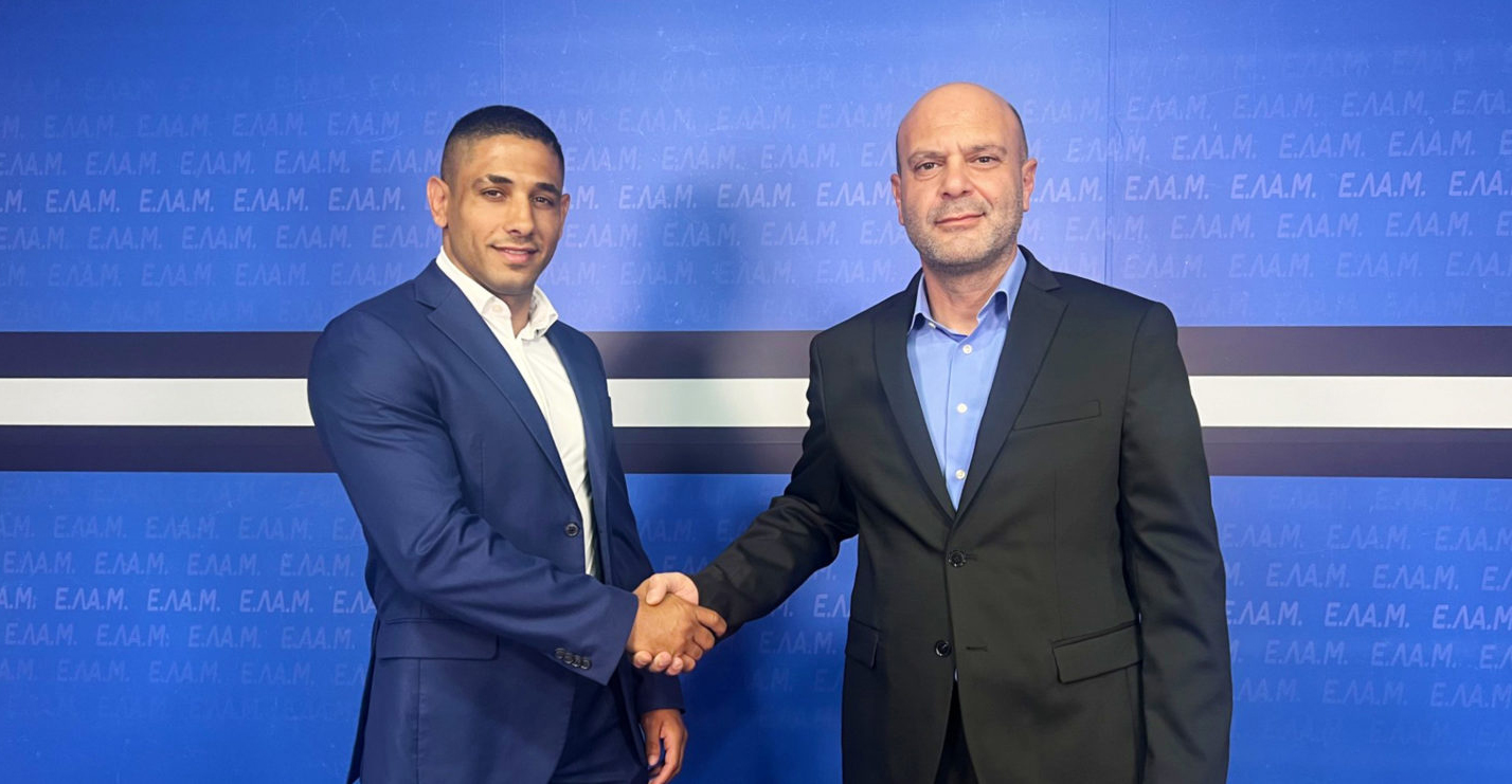 Κατεβαίνει στις βουλευτικές με το ΕΛΑΜ ο MMAer Χαράλαμπος Γρηγορίου Κατεβαίνει στις βουλευτικές με το ΕΛΑΜ ο MMAer Χαράλαμπος Γρηγορίου