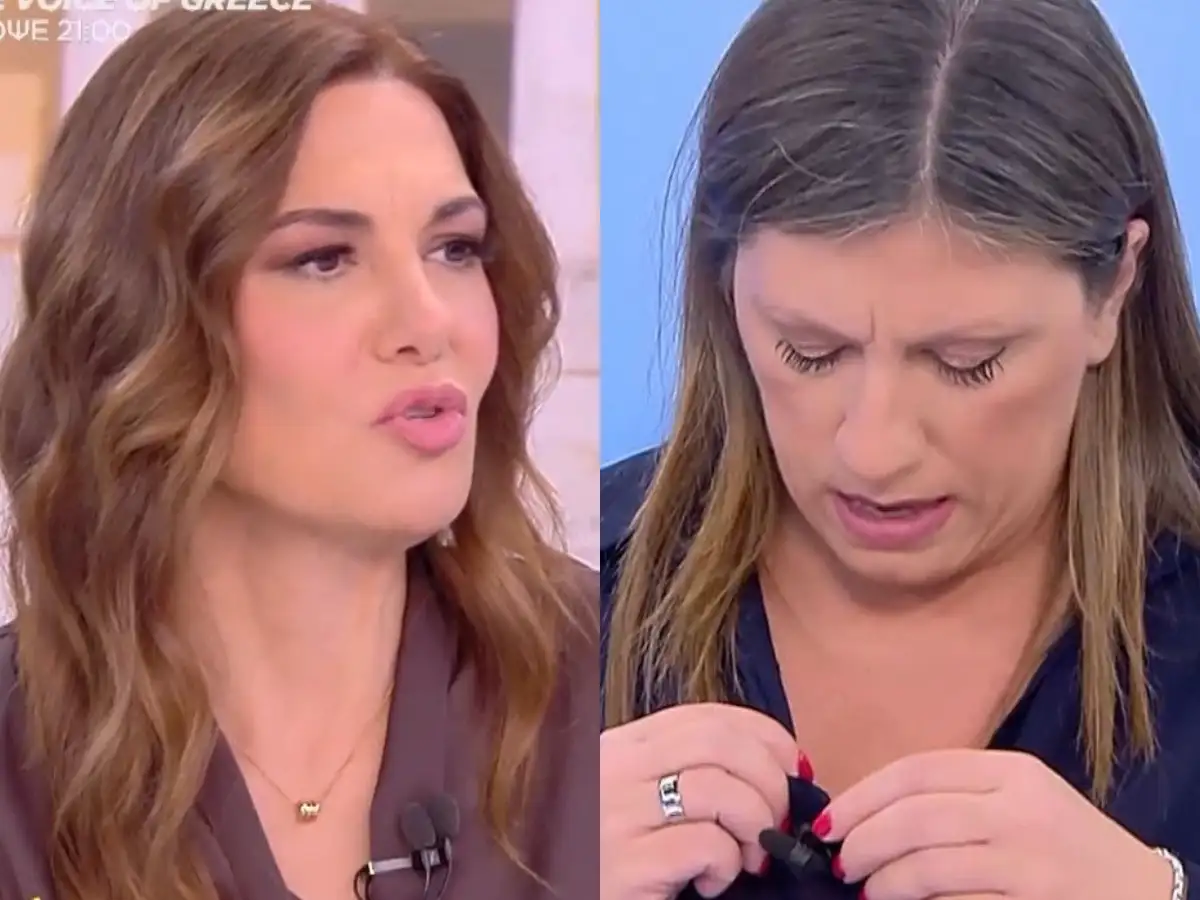 Αποχώρησε εκνευρισμένη από την εκπομπή της Φαίης Μαυραγάνη Αποχώρησε εκνευρισμένη από την εκπομπή της Φαίης Μαυραγάνη