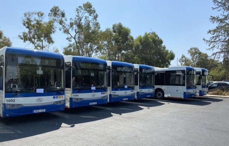 Κανονικά διεξάγονται από σήμερα τα δρομολόγια λεωφορείων της Larnaca Public Transport Κανονικά διεξάγονται από σήμερα τα δρομολόγια λεωφορείων της Larnaca Public Transport